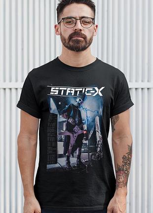 Футболка loys унисекс static x (poster) черный m