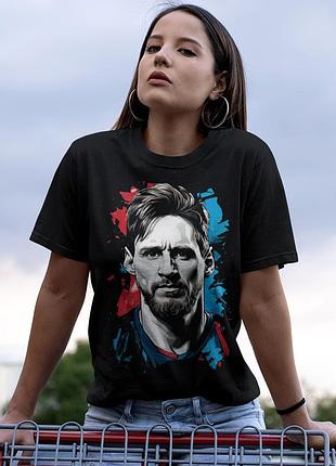 Футболка loys lionel messi (fc barcelona) черный xl