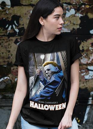 Футболка loys halloween (1978 poster by jason edmiston) черный xxl
