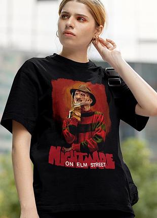 Футболка loys a nightmare on elm street чорний xxl