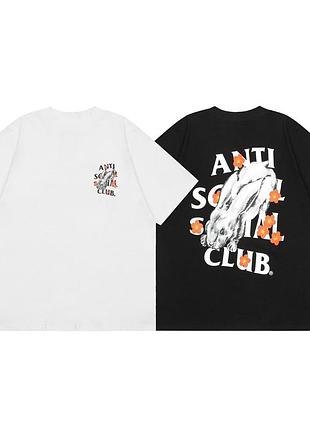 Футболка loys assc ассоциированные с социальным капиталом черная очень хорошее качество 100% хлопок. l