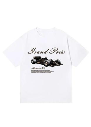 Футболка loys хлопковая с принтом formula 1 y2k art.001 xxl