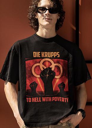 Футболка loys унисекс die krupps (to hell with poverty) черный xs