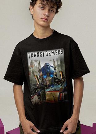 Футболка loys унисекс transformers (optimus prime) черный xl