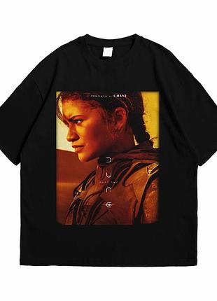 Футболка loys с принтом дюна часть 2 чани dune черный xl