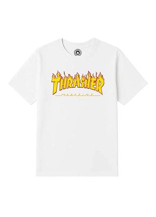 Футболка loys хлопковая с принтом thrasher трешер sk8 art.021 xxl