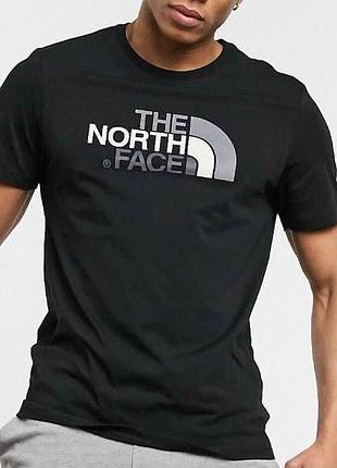Футболка loys the north face ти норт фейс черная очень хорошее качество 100% хлопок xs