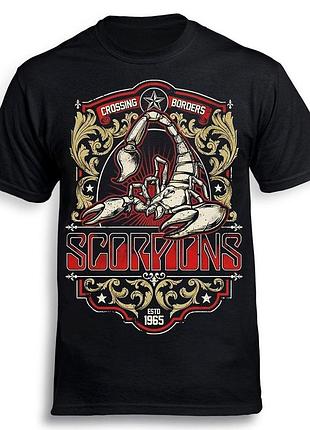 Футболка loys scorpions - wind of change чорний xs