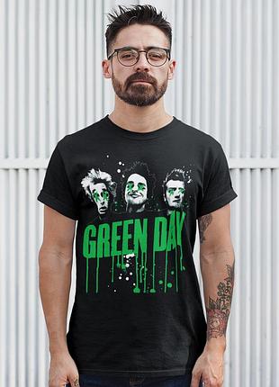 Футболка loys унісекс green day (uno dos tre) чорний xs