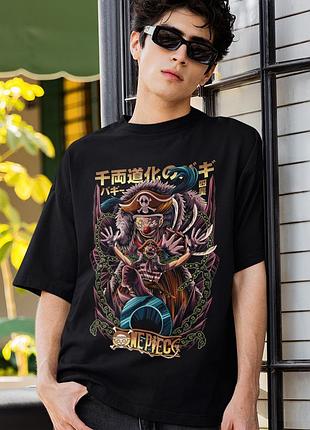 Футболка loys унисекс one piece (buggy) черный m