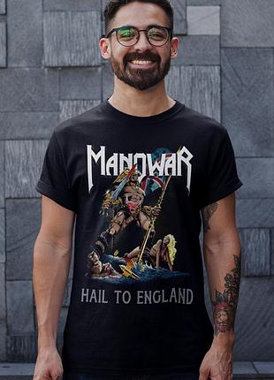 Футболка loys унисекс manowar (hail to the england) черный m