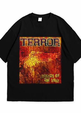 Футболка loys с принтом terror lowest of the low черный xs