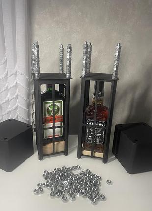 Сейф з алкоголем лікер jägermeister, 35%, 0,7 л(1500) та віскі jack daniel's tennessee old no.7, 40%, 0,7 л(1700)