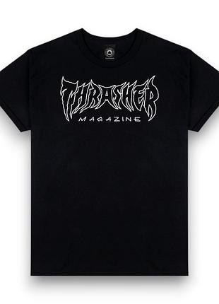 Футболка loys thrasher metal black xs