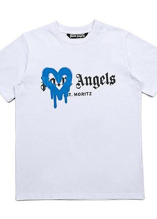 Футболка loys palm angels пальм энджелс новый качественный хлопок 100% полиэстер 5% l