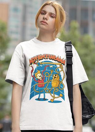 Футболка loys adventure time (adventurama wht) белый xs
