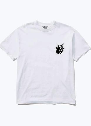 Белая футболка loys the hundreds футболки хандредс хендс унисекс l