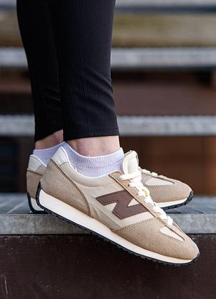 Кроссовки new balance 471 beige brown