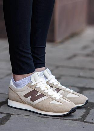 Кросівки new balance 471 beige brown