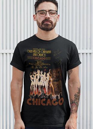 Футболка loys унісекс chicago (a musical vaudeville 1975) чорний xl