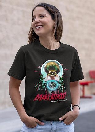 Футболка loys mars attacks (martian) черный xs