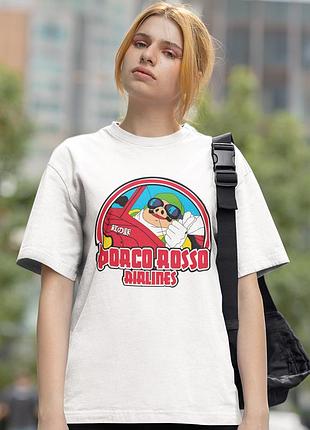 Футболка loys porco rosso (airlines wht) белый xs