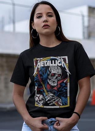 Футболка loys metallica (grim reaper) черный s