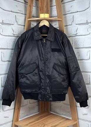 Бомбер fostex garments cwu 45 куртка мужская черная размер xxl