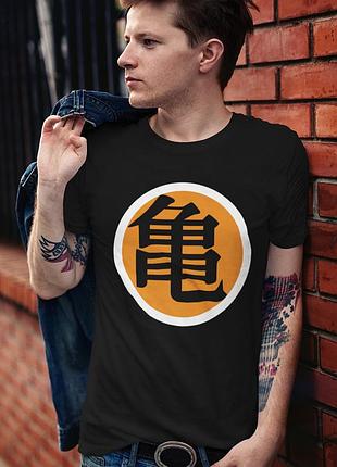 Футболка loys унисекс dragon ball z (turtle hermit symbol) черный xs