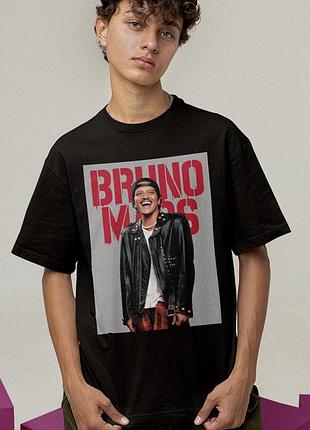 Футболка loys унісекс bruno mars (poster) чорний l