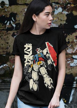 Футболка loys gundam (rx 78 2) черный xl
