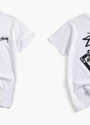 Футболка loys stussy стусси черная новая отличное качество 100% хлопок s