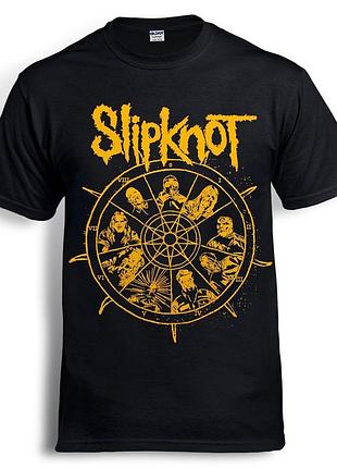 Футболка loys slipknot the wheel черный xs