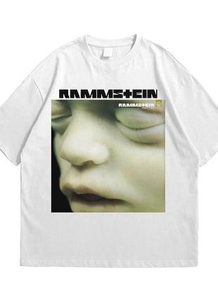 Футболка loys с принтом rammstein mutter белый xs