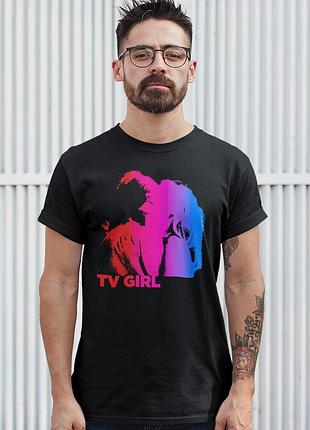 Футболка loys унисекс tv girl (french exit) черный xs