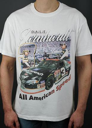 Футболка loys с принтом nascar dale earnhardt белый art.002 xs