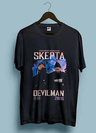Футболка loys повседневная skepta vs devilman ''clash'' vintage look tee xl