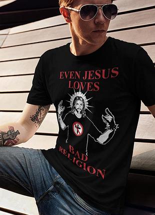 Футболка loys унисекс bad religion (even jesus loves) черный xs