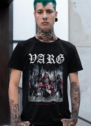 Футболка loys унисекс varg (das ende aller lugen) черный xs