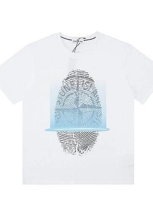 Футболка loys stone island стон айленд чорна чорна дуже гарної якості 100% бавовна. xxl