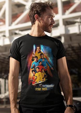 Футболка loys унісекс star trek чорний xs