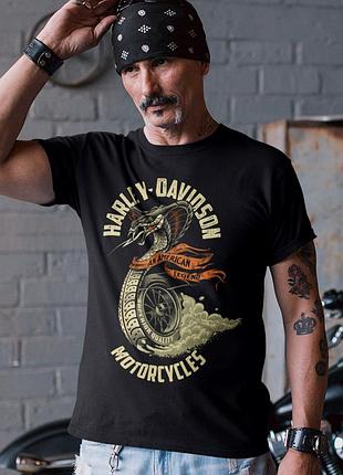 Футболка loys унисекс harley davidson (an american legend) черный xl
