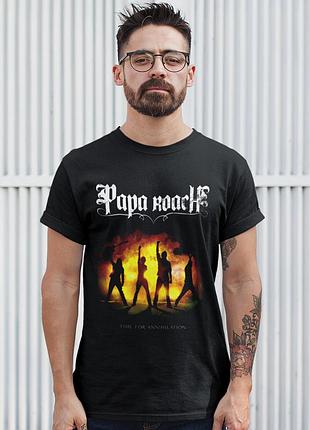 Футболка loys унисекс papa roach (time for annihilation) черный xs