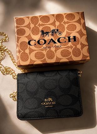 Крос сумка в стилі coach 🧡