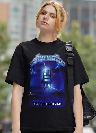 Футболка loys metallica (ride the lightning) чорний xs