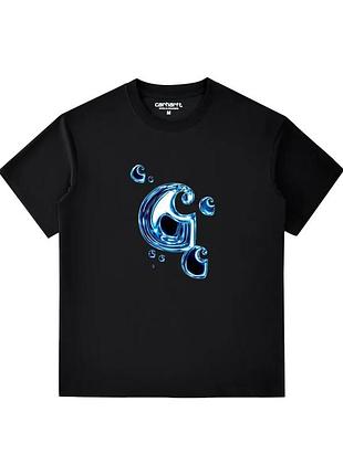Футболка loys бавовняна з принтом carhartt sk8 art.001 xs