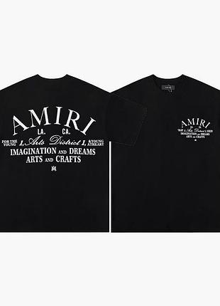 Футболка loys amiri амири черная качественный материал 100% хлопок. xs