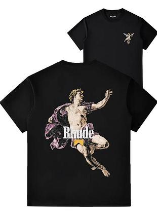 Футболка loys хлопковая с принтом rhude руди sk8 xs