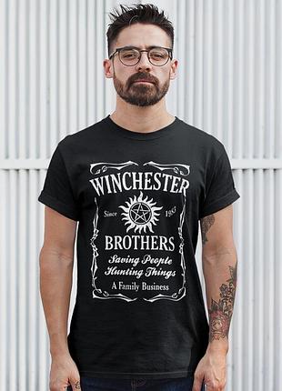 Футболка loys унисекс supernatural (winchester brothers) черный xl
