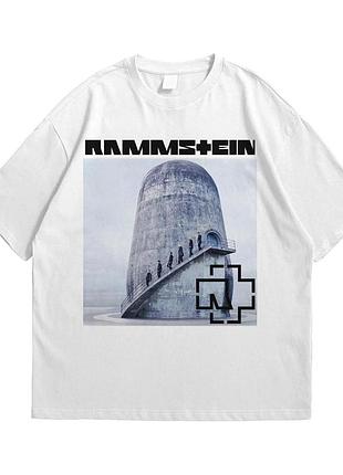 Футболка loys з принтом rammstein zeit білий xs